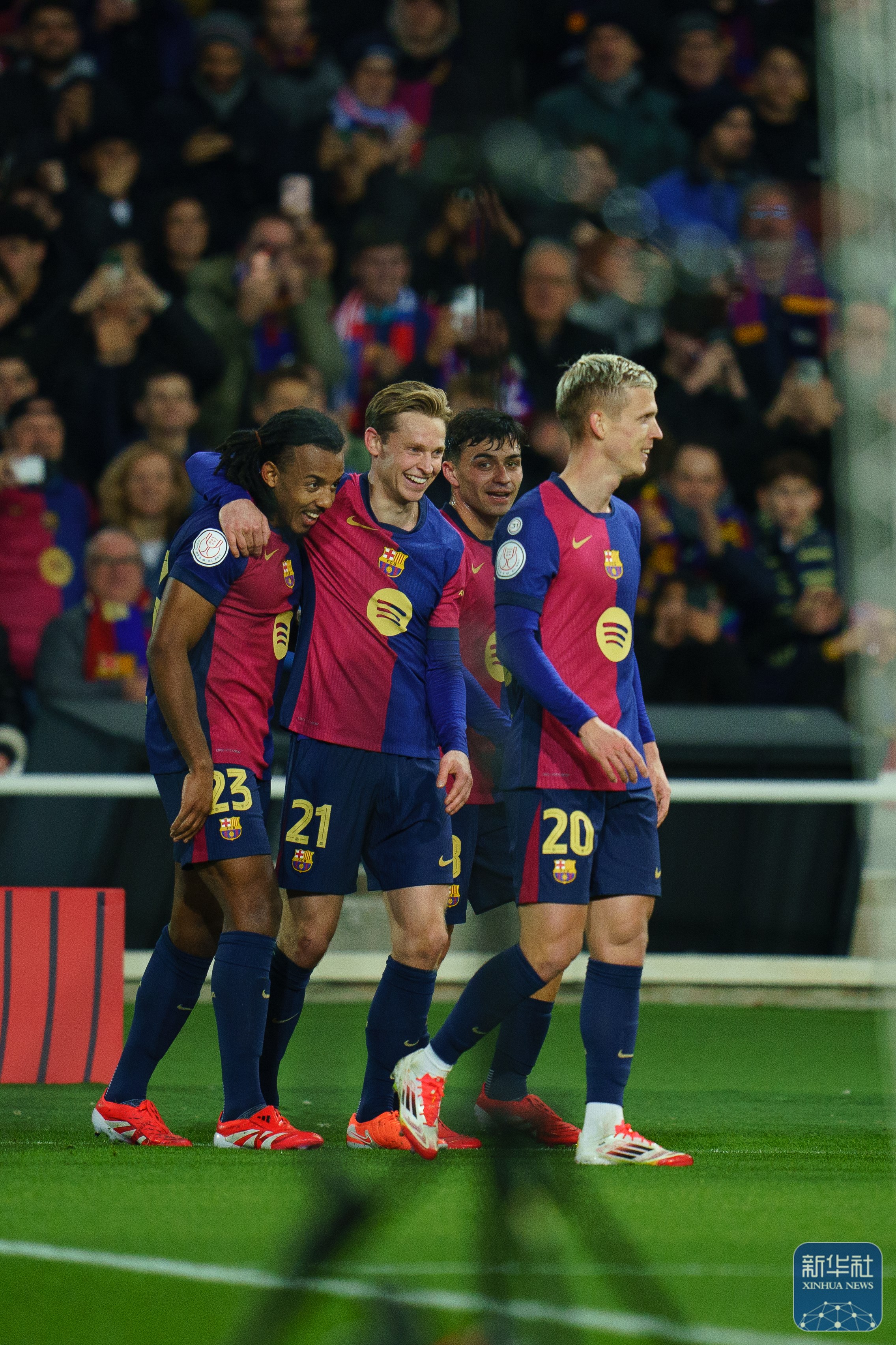 西班牙顶级联赛中产生冠军争夺